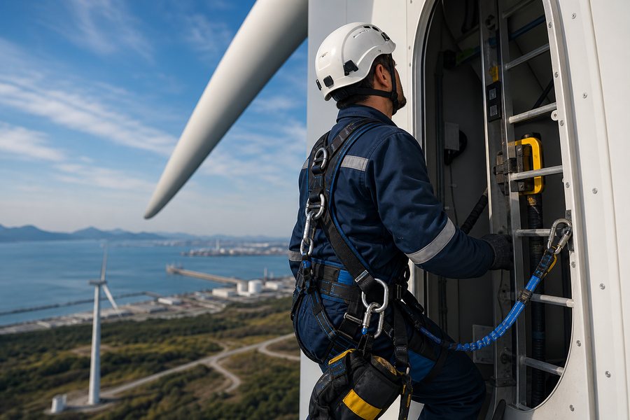 Manutenção em Torre Eólica (GWO)